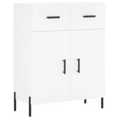 Vidaxl Skříň highboard bílá 69,5 x 34 x 180 cm kompozitní dřevo