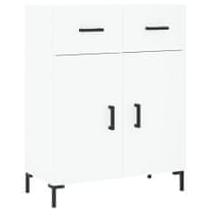 Vidaxl Skříň highboard bílá 69,5 x 34 x 180 cm kompozitní dřevo