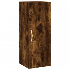 Vidaxl Skříň highboard kouřový dub 34,5 x 34 x 180 cm kompozitní dřevo