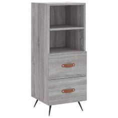 Vidaxl Skříň highboard šedá sonoma 34,5 x 34 x 180 cm kompozitní dřevo