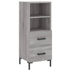 Vidaxl Skříň highboard šedá sonoma 34,5 x 34 x 180 cm kompozitní dřevo