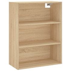 Vidaxl Skříň highboard dub sonoma 69,5 x 34 x 180 cm kompozitní dřevo