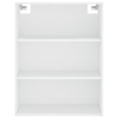 Vidaxl Skříň highboard bílá 69,5 x 34 x 180 cm kompozitní dřevo