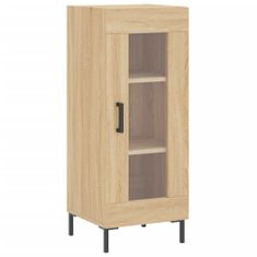 Vidaxl Skříň highboard dub sonoma 34,5 x 34 x 180 cm kompozitní dřevo