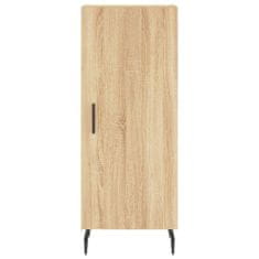 Vidaxl Skříň highboard dub sonoma 34,5 x 34 x 180 cm kompozitní dřevo