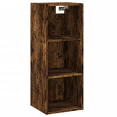 Vidaxl Skříň highboard kouřový dub 34,5 x 34 x 180 cm kompozitní dřevo