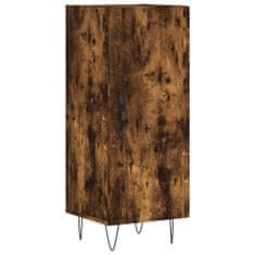 Vidaxl Skříň highboard kouřový dub 34,5 x 34 x 180 cm kompozitní dřevo