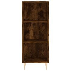 Vidaxl Skříň highboard kouřový dub 34,5 x 34 x 180 cm kompozitní dřevo