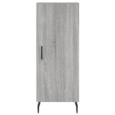 Vidaxl Skříň highboard šedá sonoma 34,5 x 34 x 180 cm kompozitní dřevo