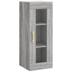 Vidaxl Skříň highboard šedá sonoma 34,5 x 34 x 180 cm kompozitní dřevo