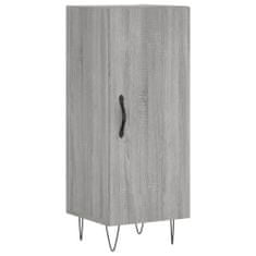 Vidaxl Skříň highboard šedá sonoma 34,5 x 34 x 180 cm kompozitní dřevo