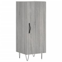 Vidaxl Skříň highboard šedá sonoma 34,5 x 34 x 180 cm kompozitní dřevo