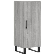 Vidaxl Skříň highboard šedá sonoma 34,5 x 34 x 180 cm kompozitní dřevo