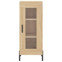 Vidaxl Skříň highboard dub sonoma 34,5 x 34 x 180 cm kompozitní dřevo