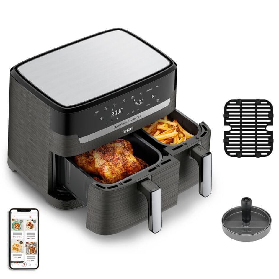  Tefal Dual Easy Fry & Grill 8,3 l černá EY905B10 