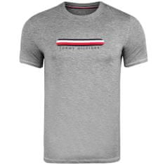 Tommy Hilfiger Tričko šedé L UM0UM02348P4A