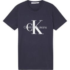 Calvin Klein Tričko tmavomodré L Core Monogram