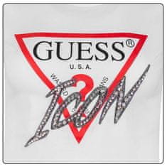 Guess Tričko bílé XS CN Icon Tee