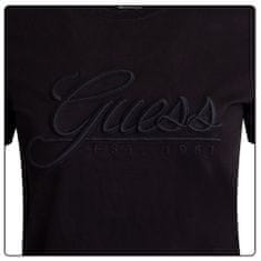 Guess Tričko černé XS W3GI36I3Z14 Jblk