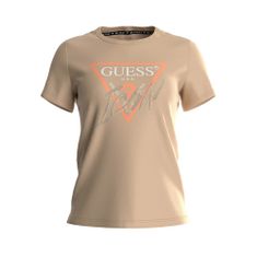 Guess Tričko béžové S W3GI46I3Z14A60N