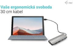 I-TEC dokovací stanice USB-C Metal Nano, 2x Display, PD 100W