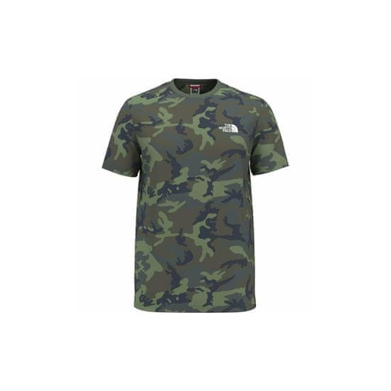 The North Face Tričko olivové M SS Simple Dome Tee