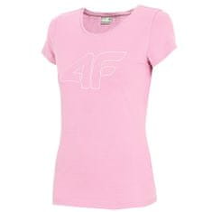 4F Tričko růžové S H4Z22TSD353JASNYR