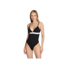 Guess Tričko černé XS CARRIE BODY SOFT