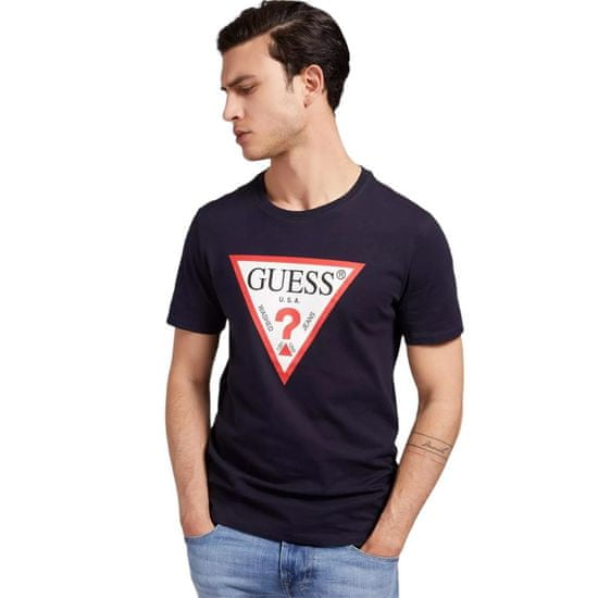 Guess Tričko černé M2YI71I3Z14G7V2