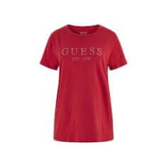 Guess Tričko červené S W3GI76K8G01G532