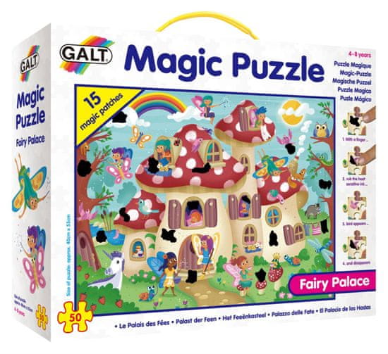 Galt Magické puzzle Vílí zámek 50 dílků