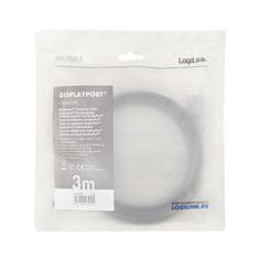 LogiLink Kabel CDA0102 DisplayPort - DisplayPort 3m 