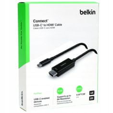 Belkin Kabel AVC012bt2MBK USB typu C - HDMI 2m 