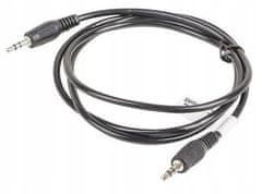 Lanberg Kabel CA-MJMJ-10CC-0012-BK Jack 3,5mm 1.2m