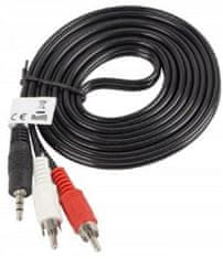 Lanberg Kabel CA-MJRC-10CC-0020-BK MiniJack 2m