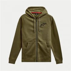 Alpinestars mikina AGELESS CHEST Fleece military černo-zelená M