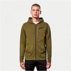 Alpinestars mikina AGELESS CHEST Fleece military černo-zelená M