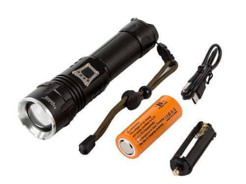 Bailong 08317 Svítilna LED CREE XHP160 , IPX-5, 1000 m