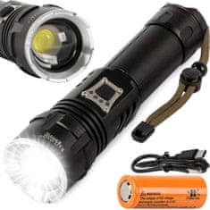 Bailong 08317 Svítilna LED CREE XHP160 , IPX-5, 1000 m