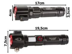 Bailong 08367 Svítilna UV LED PM10-TG, COB, IPX5, 600 m