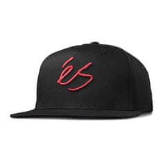 éS kšiltovka ÉS Script Snapback BLACK One Size