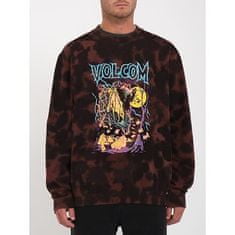 Volcom mikina VOLCOM Fa Max Sherman Crew BITTER CHOCOLATE M