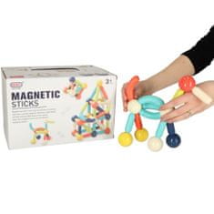 KIK KX4886 Magnetické bloky pro děti 64 ks v boxu