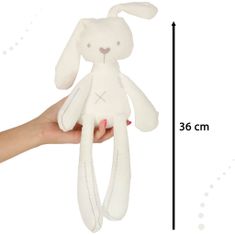 WOWO Velký Plyšový Králík - Měkký Maskot pro Děti, 49cm