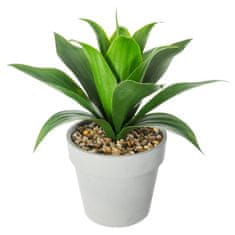 Atmosphera Umělá rostlina ALOE VERA, 34 cm, bílý květináč