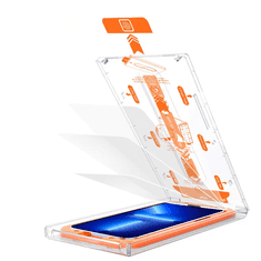 OEM iOpraveno PREMIOVÉ ČIRÉ ochranné sklo se systémem jednoduchého lepení iPhone 14 Pro Max