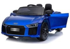 Lean-toys Auto Na Akumulator Audi R8 Spyder Niebieskie