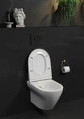 CERSANIT Larga WC sedátko ovál slim duro antib SC easy-off K98-0229 - Cersanit