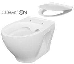 CERSANIT Moduo set 934 závěsné WC +sedátko Slim Soft Close K701-147 - Cersanit