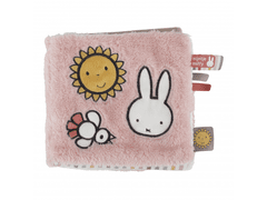 Little Dutch - TEXTILNÍ KNÍŽKA S AKTIVITAMI KRÁLÍČEK MIFFY FLUFFY PINK